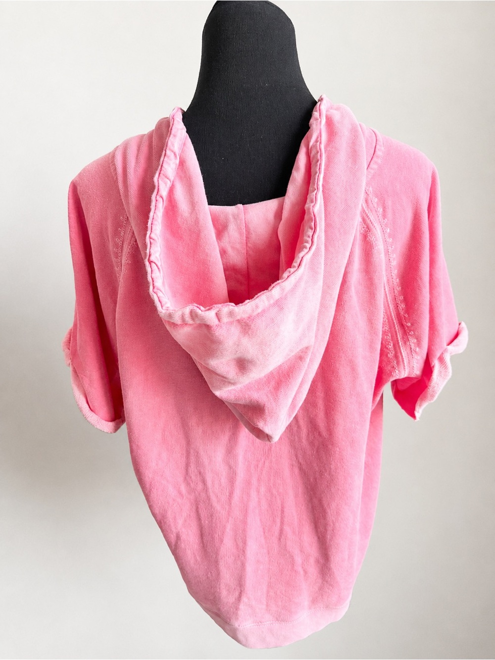 GAP Pink Pullover Oversized Hoodie Size XL - Picture 3 of 6